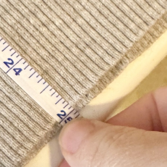 Lauren Ralph Lauren Gray Ribbed Turtleneck Sweater - Picture 8 of 9